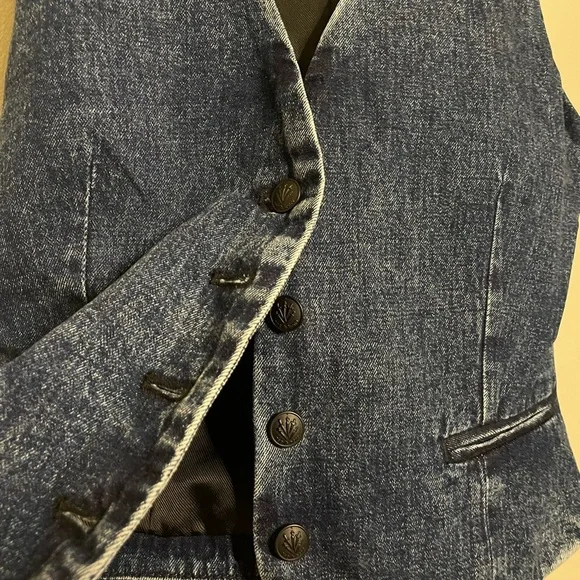 Rag & Bone Priya Denim Waistcoat